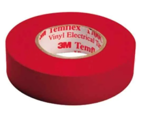 CINTA AISLANTE PVC. ROJA